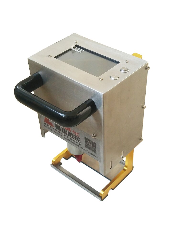 हैंडहेल्ड इलेक्ट्रिक उत्कीर्णन मशीन, रेल स्टील स्टैम्प कोडिंग मशीन